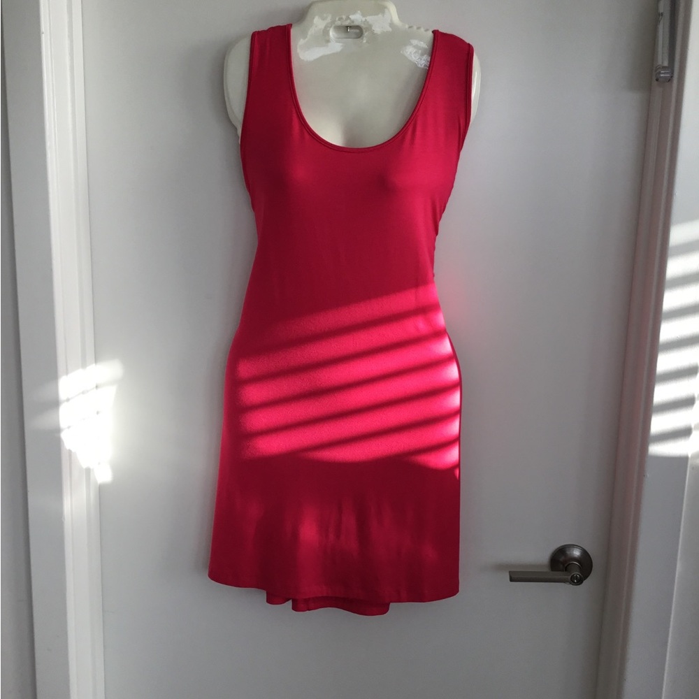 Comfy Pink Sleeveless Dress Size 1X  $50 - Picture 3 of 9
